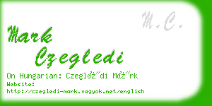 mark czegledi business card